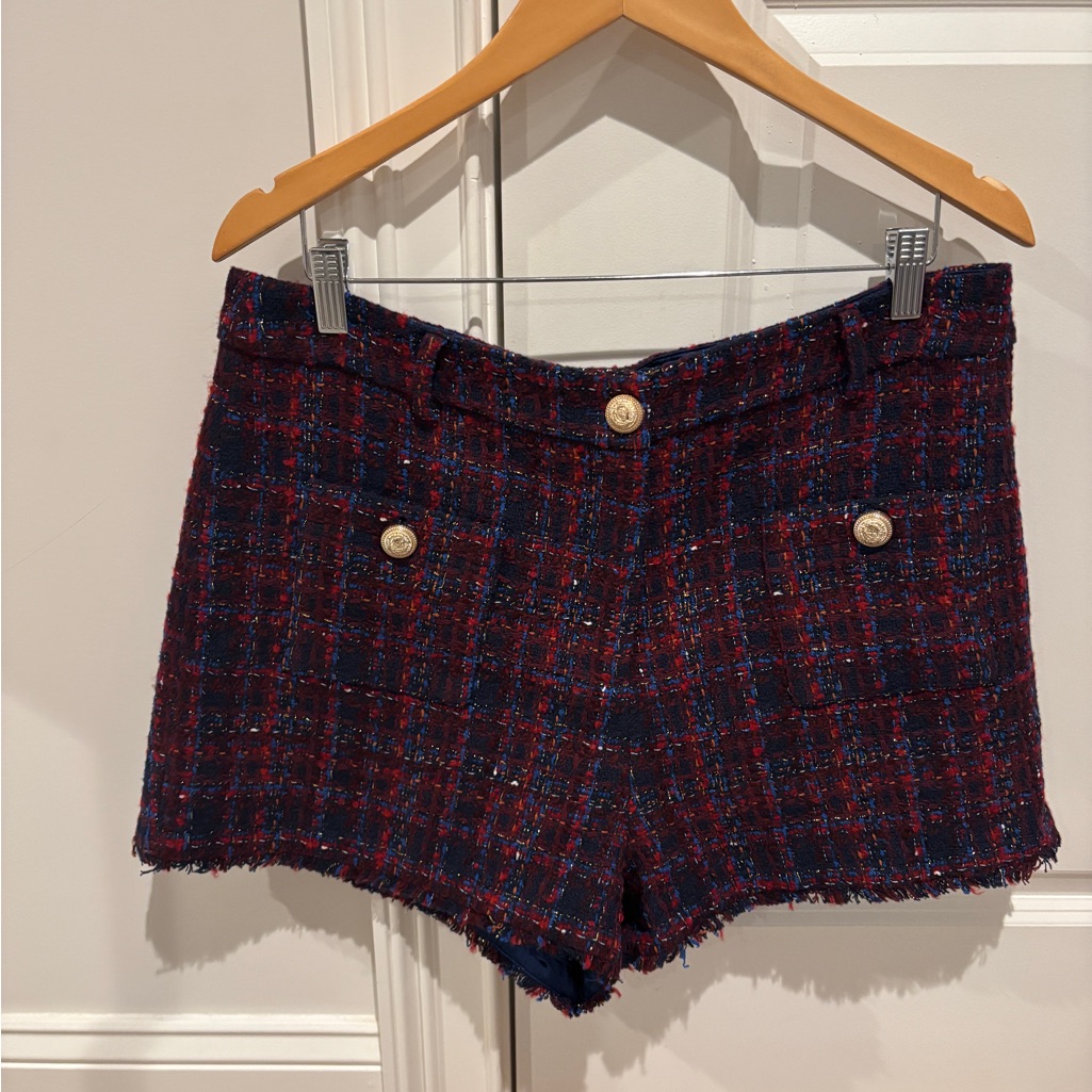 Generation Love Landon Tweed Shorts Size 14 Nwt